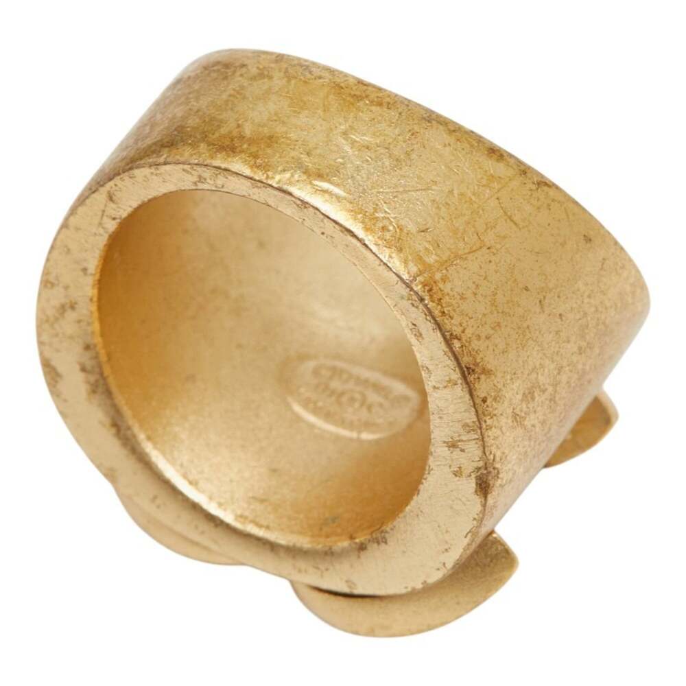 Chanel Cc Logo Ring Metal #266453C65B - Picture 5 of 6